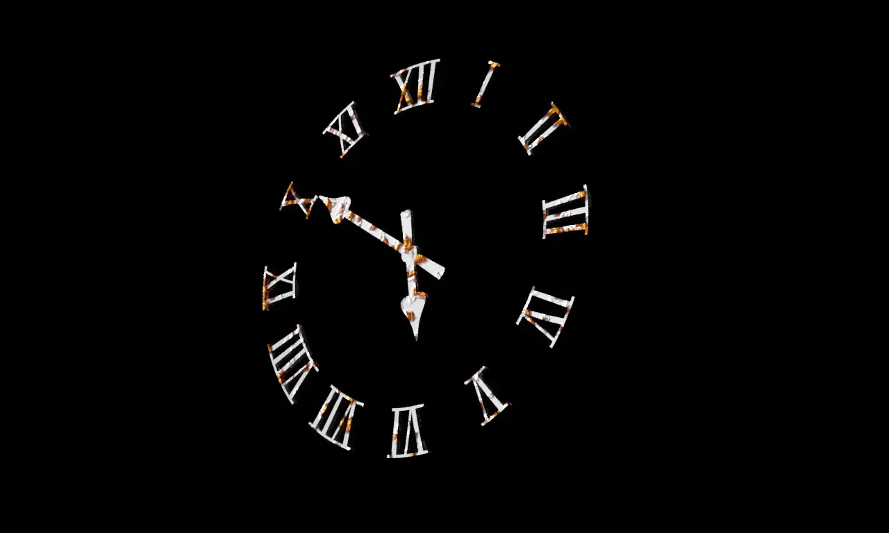 Rusty clock 1